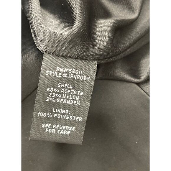 JAX Black Sleeveless Sheath Dress Size 4 - Picture 8 of 10